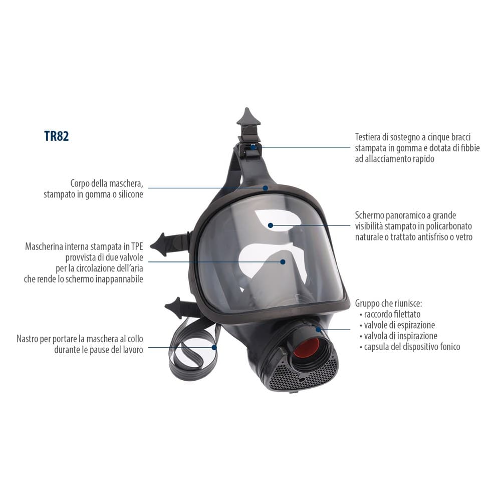 Maschera intera TR 82