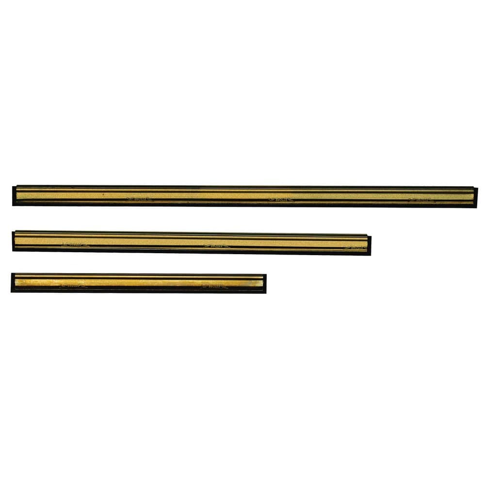 Asta per tergivetro in ottone con gomma